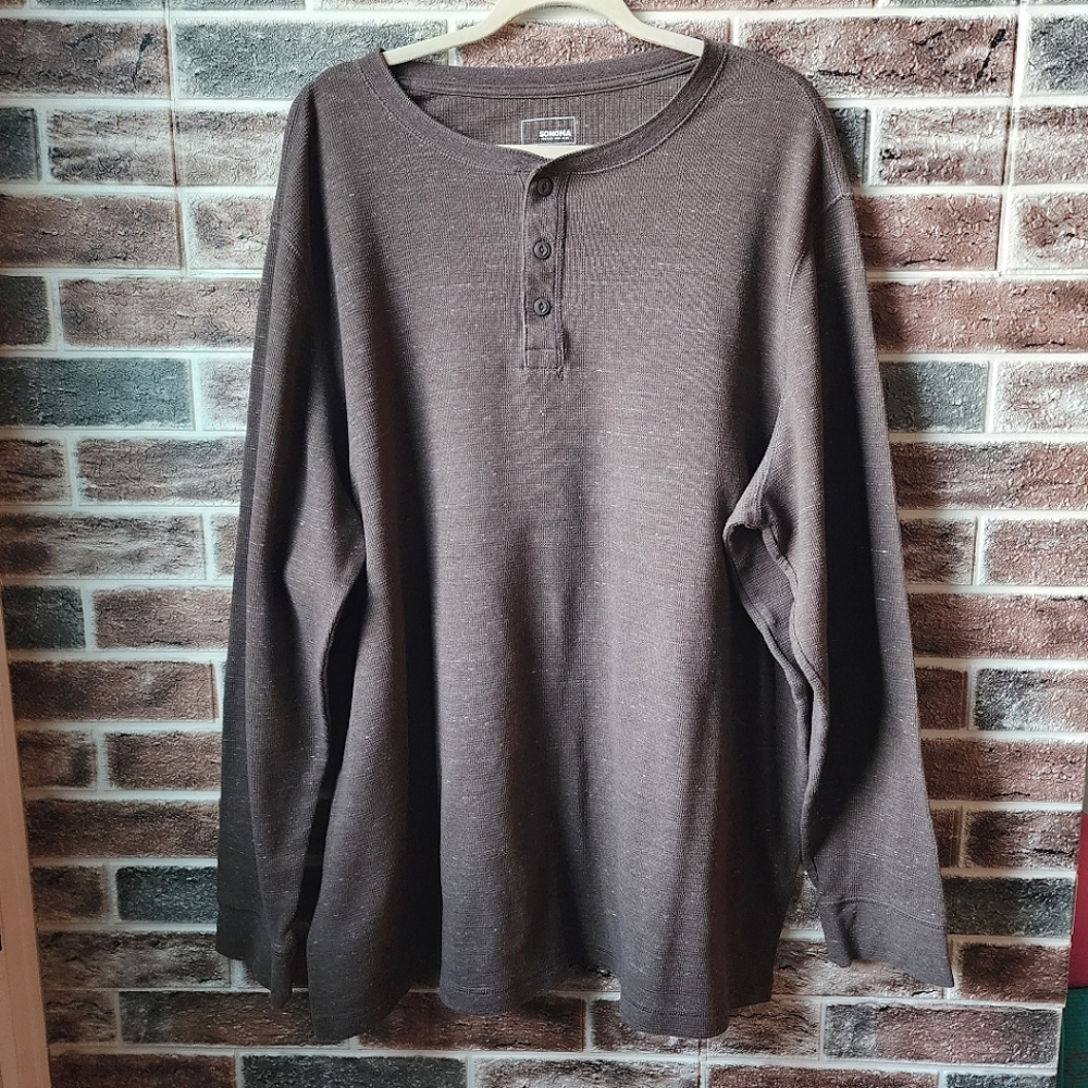 Men's 3XB henley top
